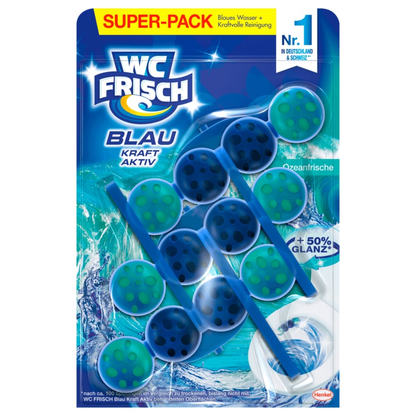 WC Frisch Kraft Aktiv Blau Ozeanfrische 150g